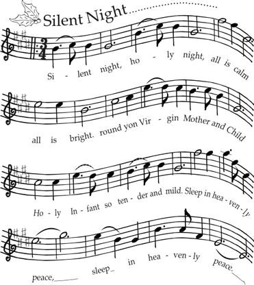 Silent Night Background